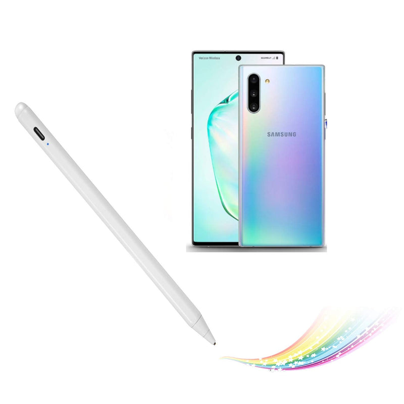 [Australia - AusPower] - Stylus Pen for Samsung Galaxy S20 Ultra, Active Capacitive Digital Pencil Compatible with Samsung Galaxy S20 Ultra Stylus,Good for Sketching and Note-Taking Pens with Type-C Rechargeable, White 
