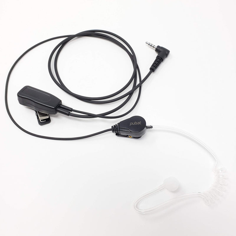 [Australia - AusPower] - Pulsat Single-Wire Surveillance Mic Kit for Kirisun Radios T60 T65 W60 W65 S49 Commercial Series 