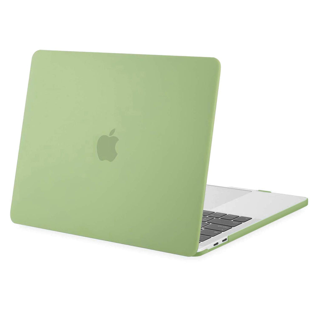 [Australia - AusPower] - MOSISO Compatible with MacBook Pro 13 inch Case 2020-2016 Release A2338 M1 A2289 A2251 A2159 A1989 A1706 A1708 with/Without Touch Bar, Protective Plastic Hard Shell Case Cover, Avocado Green 