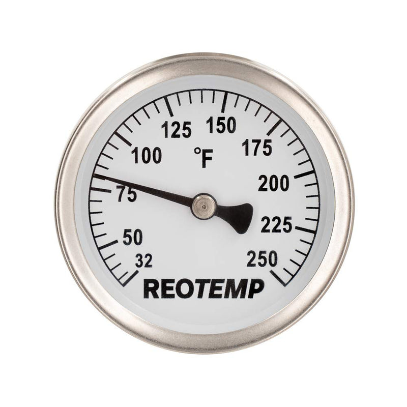 [Australia - AusPower] - REOTEMP S2-F1 Pipe Clamp Surface Hot Water Thermometer 