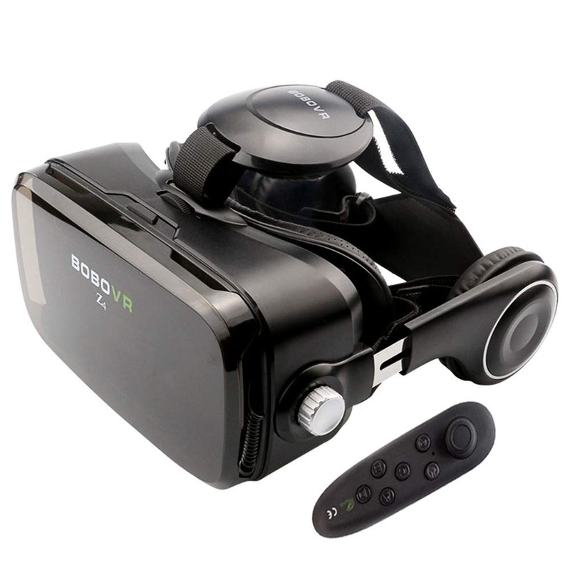 [Australia - AusPower] - BOBOVR Virtual Reality Headset, VR Headset for iOS/Android with Game Controller (Z4) Z4 