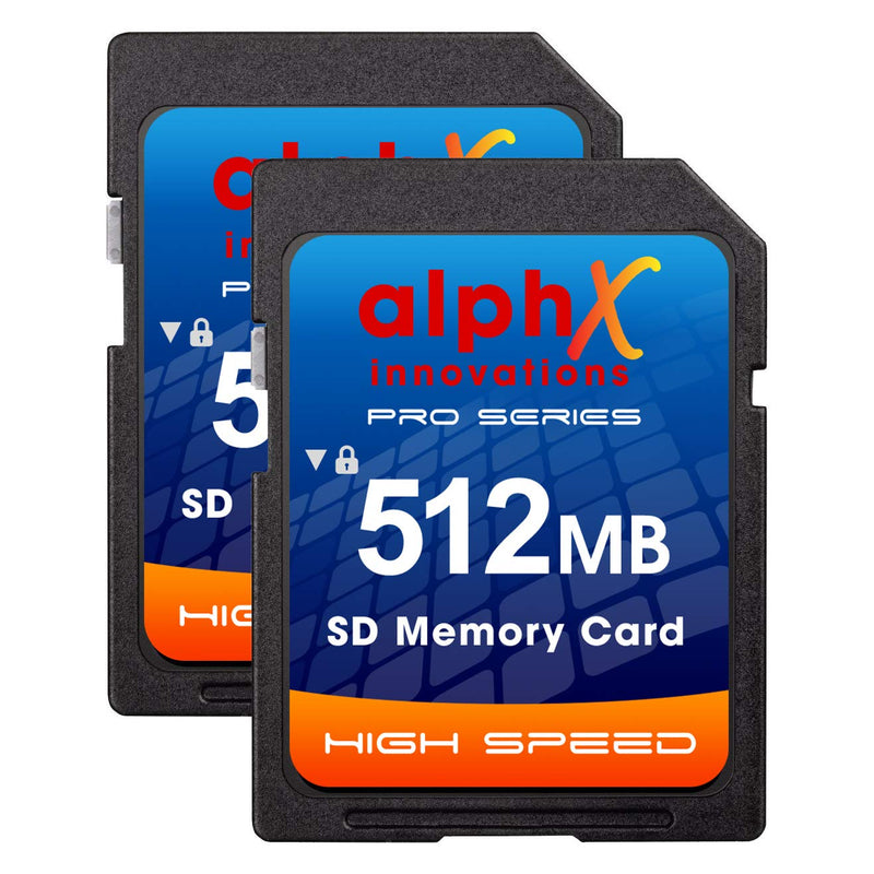 [Australia - AusPower] - Nikon D50 D40 D40X D3300 Digital Camera Memory Card 2X 512MB Secure Digital (SD) Memory Card (1 Twin Pack) 