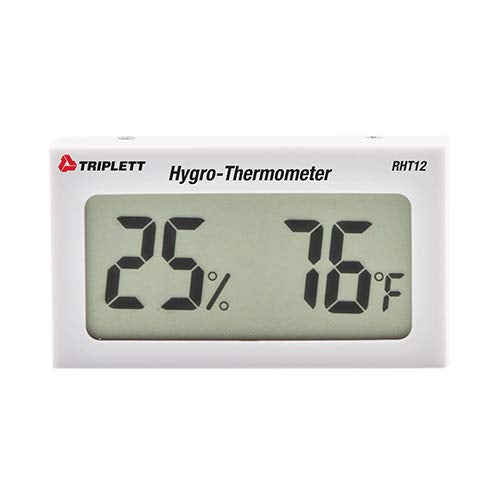 [Australia - AusPower] - Triplett RHT12 Mini Digital Indoor Hygro-Thermometer with Dual Display Humidity and Temperature Standard RHT12 Mini Hygro-Thermometer 