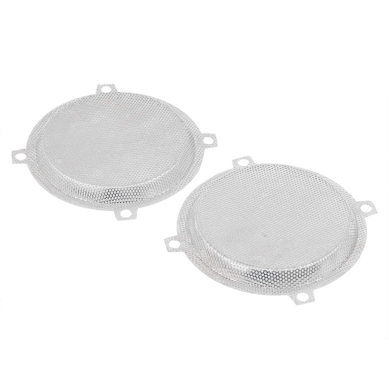 [Australia - AusPower] - XMMT Chrome Batwing Fairings 5.25" Mesh Speaker Grills Cover for Harley Touring Electra Glide Street Glide Ultra Limited 1997-2013 1996-2013 