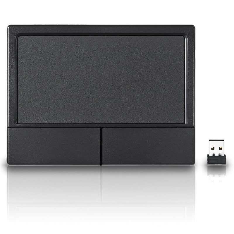 [Australia - AusPower] - Perixx PERIPAD-704 Wireless Touchpad, Portable Track Pad for Desktop and Laptop User, Large Size 4.72x3.54x0.74 inches (Wireless), Black 