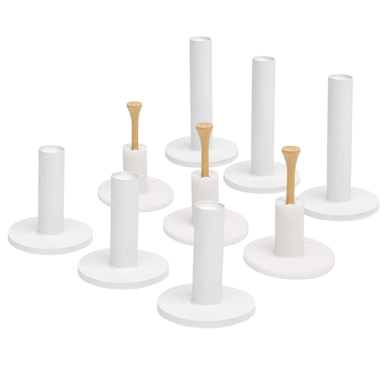 [Australia - AusPower] - GoSports Rubber Golf Tees 9 Pack - 3X of 1.5”, 2.25” and 3.5” Tees - Universal with Artificial Turf Golf Mats, Multi 