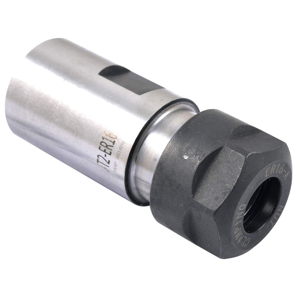 [Australia - AusPower] - HHIP 3903-6010 ER16 Collet and Drill Chuck with JT2 Sleeve ER16 Type, JT2 Sleeve 