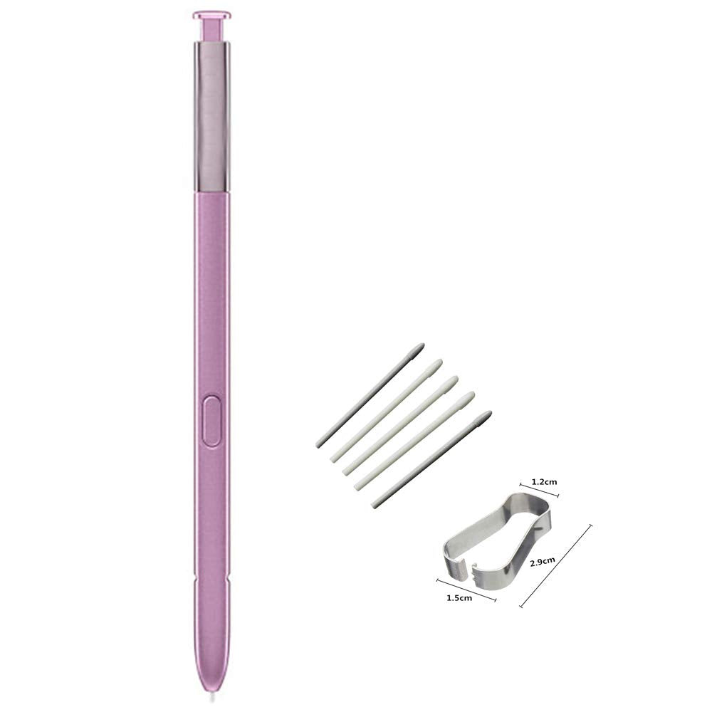 [Australia - AusPower] - Touch S Stylus Pen Replacement with Stylus for Tips Nibs for Samsung Galaxy Note 9 SM-N960 Purple 