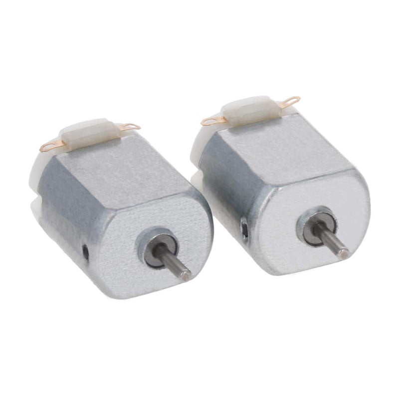 [Australia - AusPower] - Fielect 20Pcs DC Motor 6V 20400RMP Mini Electric Motor Eccentric Output Shaft Miniature DC Motors for RC Boat DIY Airplane Toys Model DIY Hobby DC 6V 20400RPM 20 