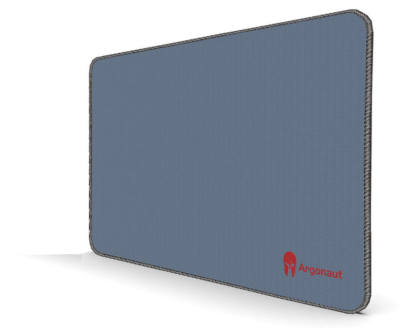 [Australia - AusPower] - Argonaut Gaming Mouse Mat, Non-Slip Rubber Base, Smooth Cloth Surface, Anti-Fray Stitched Edges for Computer, PC, Desk, (350x250x4mm, Blue Grey) 350x250x4mm 