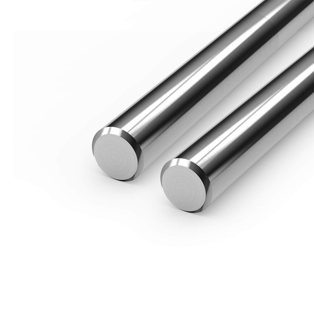 [Australia - AusPower] - Linear Motion Rods, FEYRINX 2PCS 8mm x 150mm (.315 x 5.9 inches) Case Hardened Chrome Linear Rail Shaft for 3D Printer, DIY, CNC - Metric h8 Tolerance 150mm long 8mm Diam 
