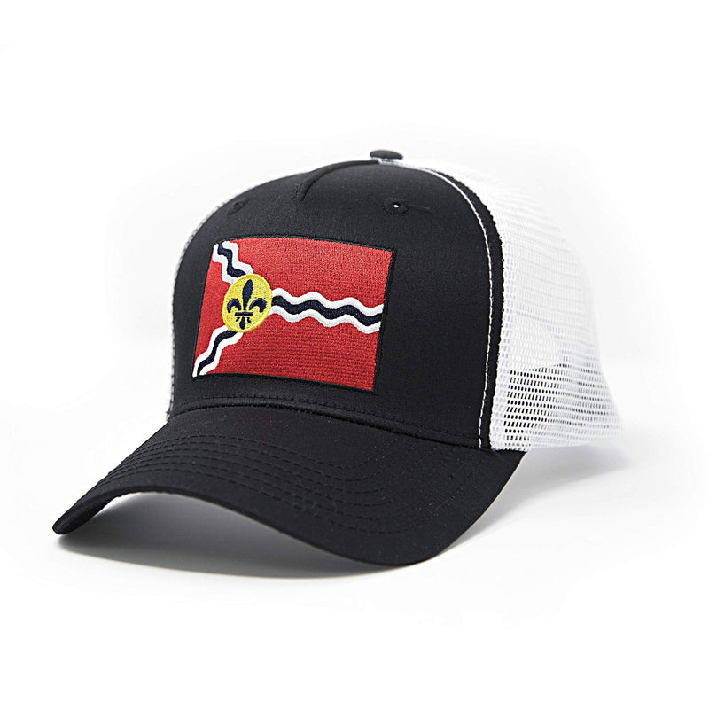 [Australia - AusPower] - International Tie Premium Flag Themed Hat – Adjustable One Size Snapback Cap - Embroidered Patch - Mesh Back St Louis 