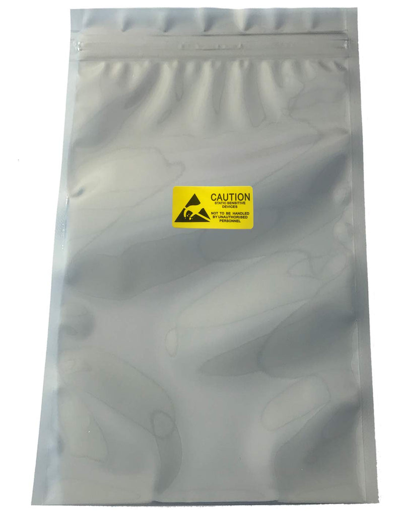 [Australia - AusPower] - Daarcin Anti Static Bags,ESD Bags,10pcs 11.8x15.7in(30x40cm) Resealable Large Size for Motherboard HDD with10pcs Labels and Electronic Device,Antistatic Bags for Graphics Card 10pcs 11.8x15.7in/30x40cm 