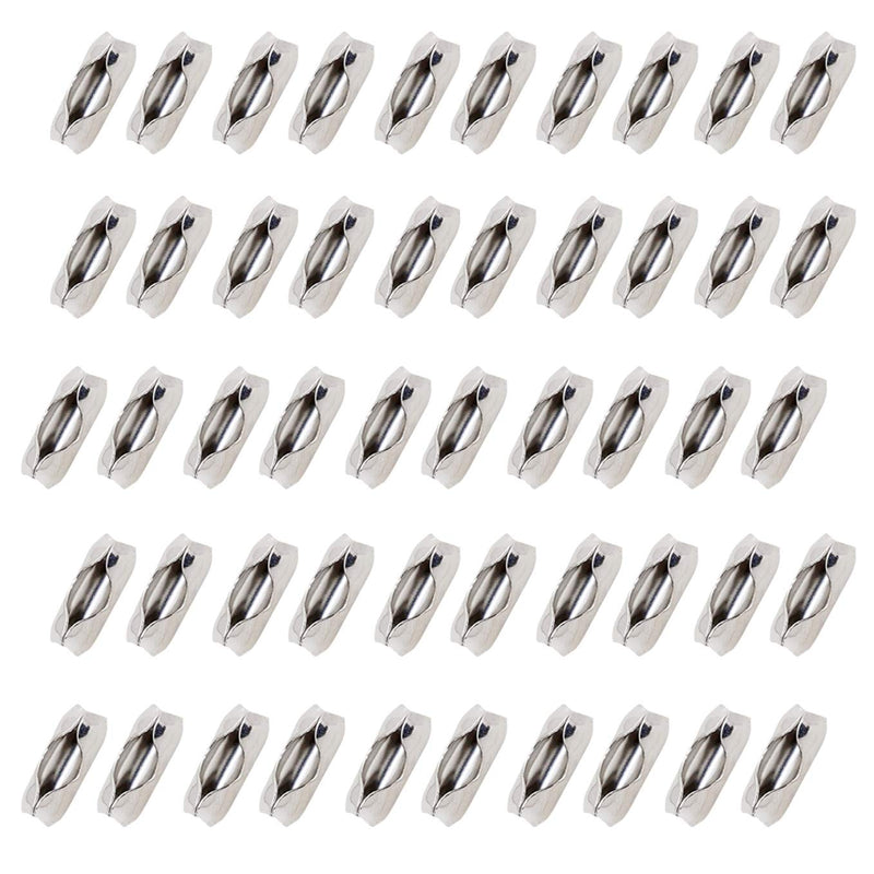 [Australia - AusPower] - Ball Chain # 10 4.5mm connectors Stainless Steel 50 Count 