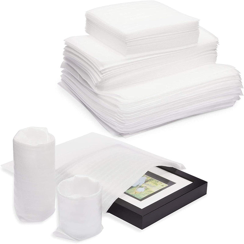 [Australia - AusPower] - Okuna Outpost Foam Packing Pouches, Moving Supplies and Shipping (3 Sizes, 75 Pieces) 