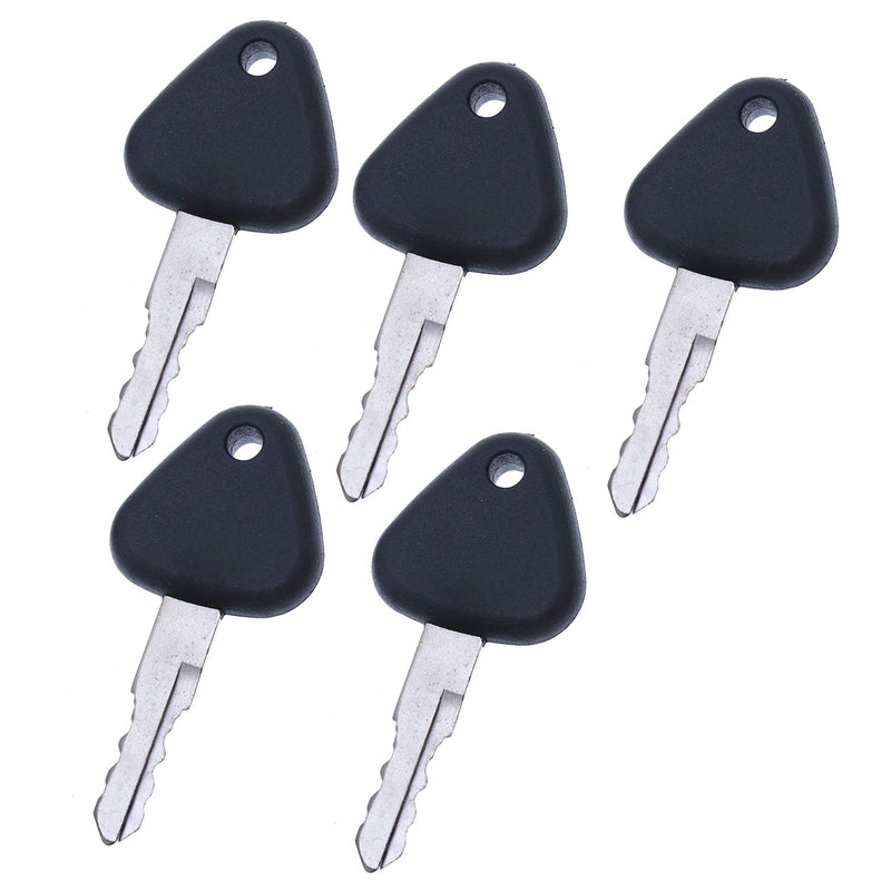 [Australia - AusPower] - 5PCS 777 Key for Volvo Excavator Grader Dozer Dumper Heavy Equipment Clark Samsung Excavator 