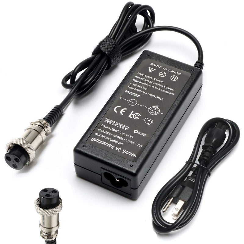 [Australia - AusPower] - 24V Scooter Battery Charger for Razor E100 E125 E150 E200 E200S E175 PR200 ZR350 E225 E225S E300 E300S E325 E500S MX350 MX400 Pocket Mod, Sports Mod and Dirt Quad, Replace for Part# W13112099014 