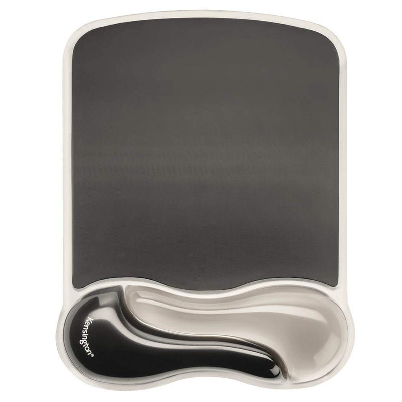 [Australia - AusPower] - Kensington Duo Gel Mouse Pad with Wrist Rest - Gray (K62399US), Grey 