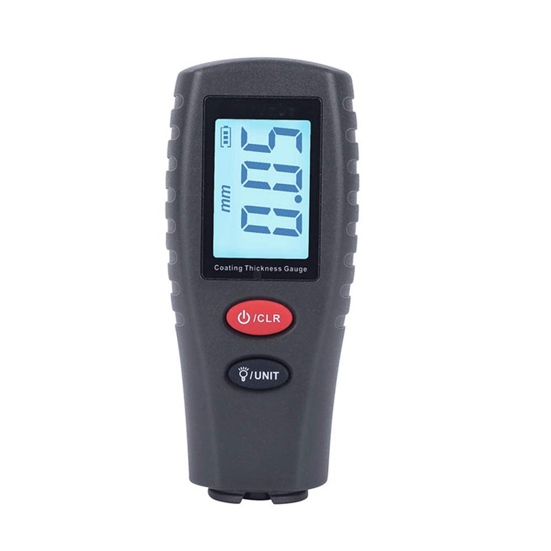 [Australia - AusPower] - Paint Thickness Gauge | Digital Meter for Automotive Coating Thickness Gauge Tester | High Contrast Backlight LCD | Resolution 2mils | Auto Power Off | Auto Digital Calibration Data Hold Mini Size 