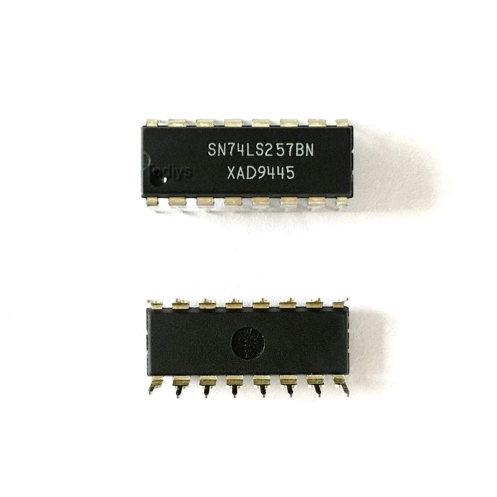 [Australia - AusPower] - Todiys New 15Pcs for 74LS257 74LS257N SN74LS257N HD74LS257P DM74LS257N DIP-16 Quad 2-Input Multiplexer IC Chip SN74LS257 