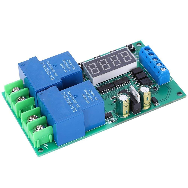 [Australia - AusPower] - Forward/Reverse Controller Module, 30A12V Multifunction Motor Forward Reverse Controller Start-Stop Delay Limit Switch Relay 