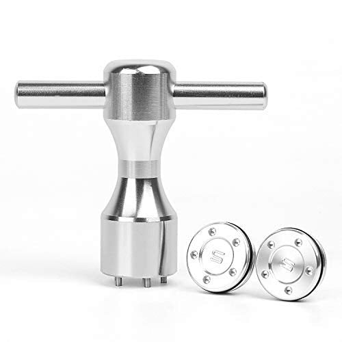 [Australia - AusPower] - Gofotu Golf Weight 2pcs 5g/10g/15g/20g/25g/30g/35g/40g Golf Weights Wrench Kit Fit Titleist Scotty Cameron Putter Newport 