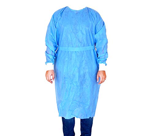 [Australia - AusPower] - WON Non-Surgical Isolation Gown, Blue, One Size fits All, 1 Count 