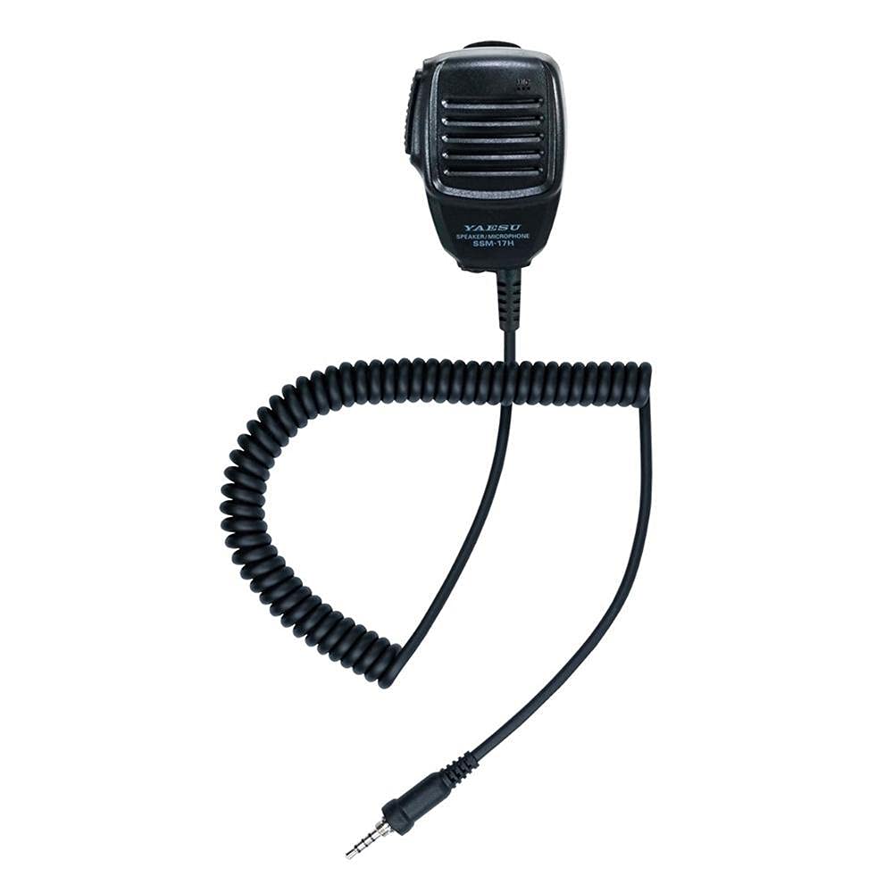 [Australia - AusPower] - STANDARD HORIZON Compact Speaker Microphone, Black (SSM-17H) 