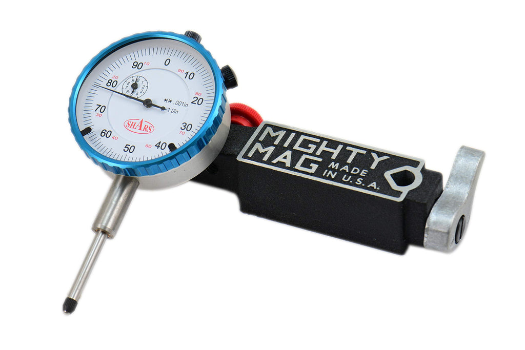 [Australia - AusPower] - Mighty Mag 400-3 Magnetic Base Quick Release Plus 0-1" Shars Dial Indicator 212-0151+303-3111S P] 