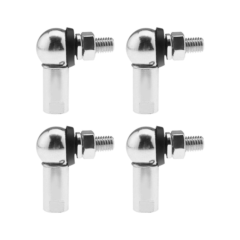 [Australia - AusPower] - 4Pcs Angle Linkage Ball Joint Kit, with Spring Clip Dust Seal CS DIN 71802 Gear Linkage Replacements M8 (RH) 