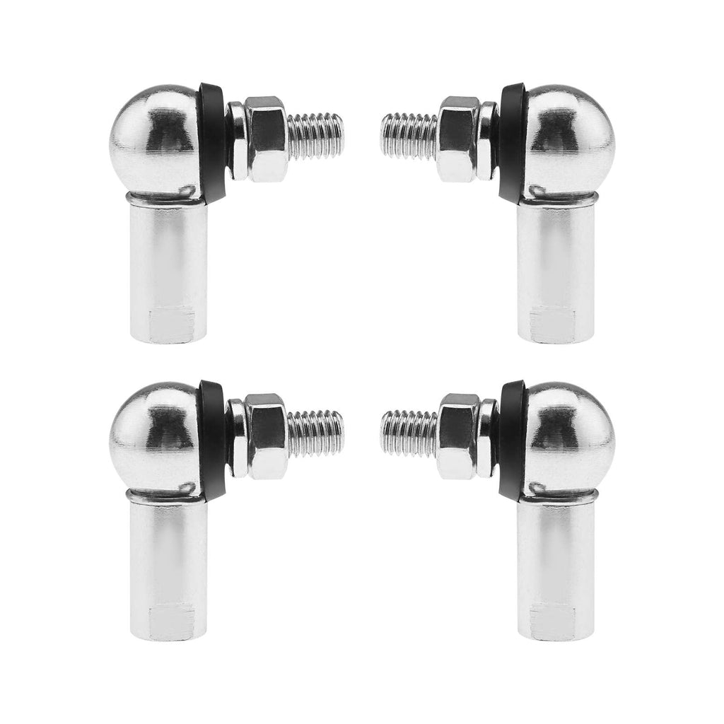 [Australia - AusPower] - 4Pcs Angle Linkage Ball Joint Kit, with Spring Clip Dust Seal CS DIN 71802 Gear Linkage Replacements -M8 (LH and RH)) 