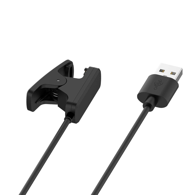 [Australia - AusPower] - Charging Clip Compatible with Garmin MARQ Athlete/Aviator/Captain/Driver/Expedition Smartwatch Charger, 3.3ft USB Data Sync Charge Cradle Dock Adapter Charging Cable - Black 