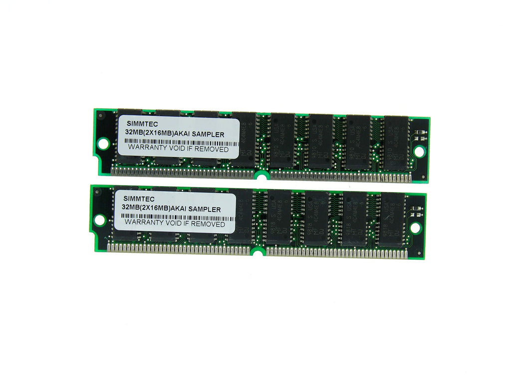 [Australia - AusPower] - 32MB Sampler Memory Akai MPC2000 MPC2000XL S3200XL CD3000XL 2 x 16MB SIMM RAM 