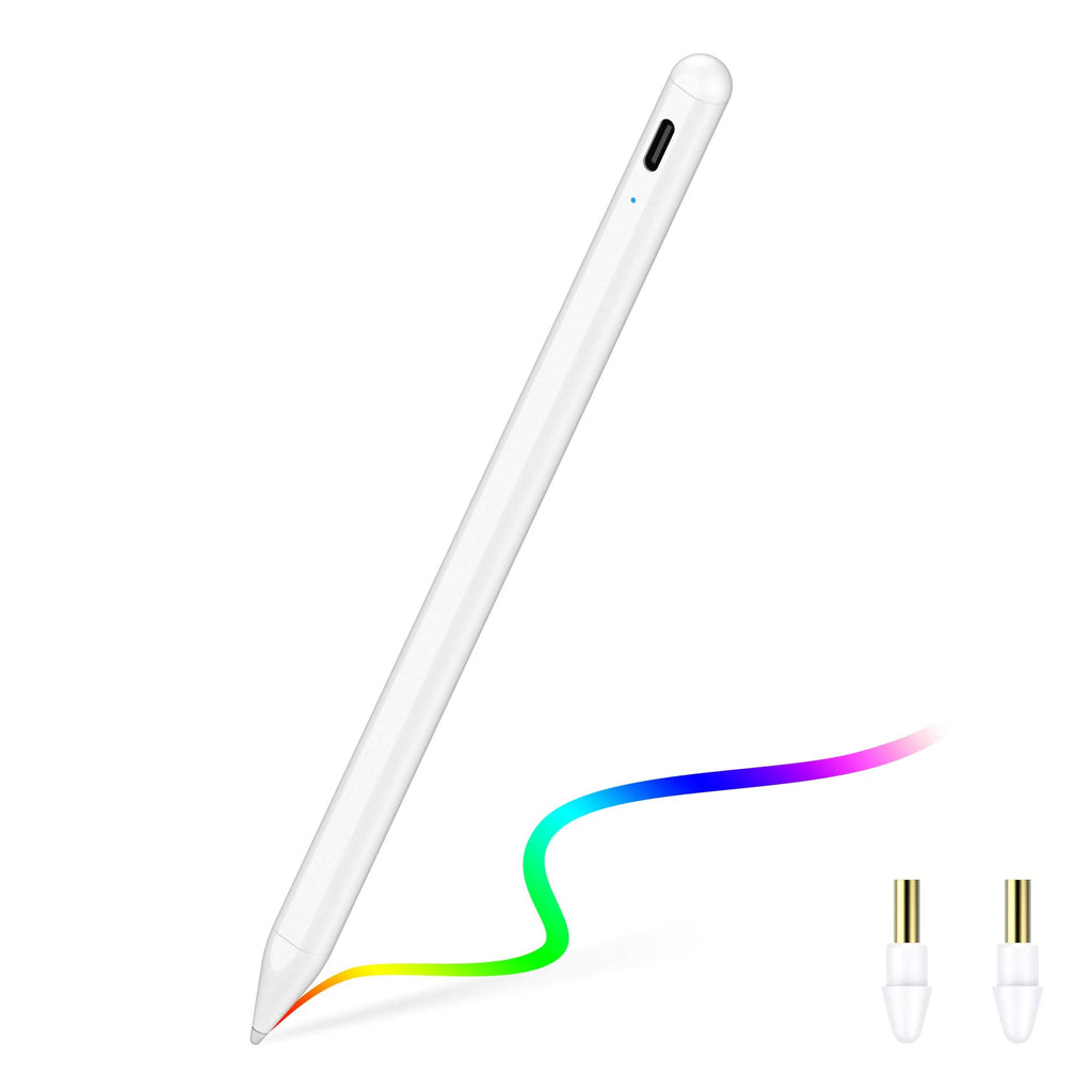 [Australia - AusPower] - Upgraded Stylus Pen for iPad with Palm Rejection/Magnetic, FAYAXY Active Pencil Compatible with (2018-2020) Apple iPad Pro (11/12.9 Inch), iPad Air 3rd Gen for Precise Writing/Drawing 