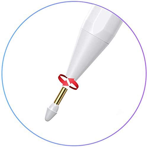 [Australia - AusPower] - White Replacement Tips for JAMJAKE K10 Stylus Pen (4 Pack) 