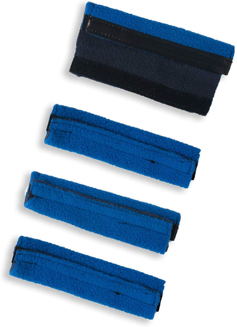 [Australia - AusPower] - CPAP Strap Cover by Snugell | 4X Pack Universal CPAP Strap Covers | Fits All CPAP Masks | Universal and Reusable Ultra Soft Fleece Design to Reduce CPAP Mask Headgear Pressure. 