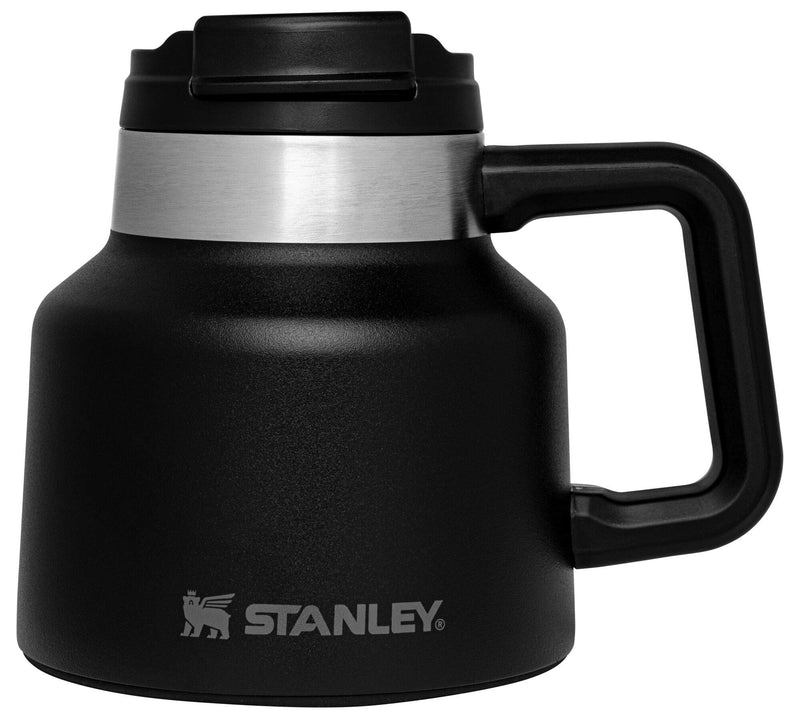 [Australia - AusPower] - Stanley The Tough-to-Tip Admiral's Mug 1 Count (Pack of 1) Matte Black 1 