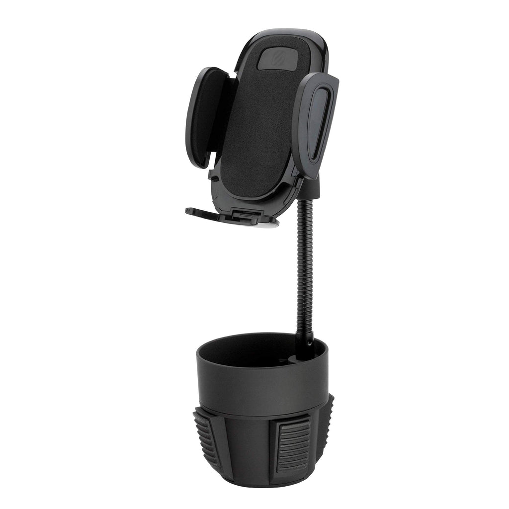 [Australia - AusPower] - Scosche SUHCUPM-XCES0 Select Phone Mount for Car with Adjustable Gooseneck, Black Cup Holder 