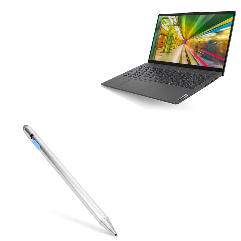 [Australia - AusPower] - BoxWave Stylus Pen for Lenovo IdeaPad 5 (15in) (Stylus Pen by BoxWave) - AccuPoint Active Stylus, Electronic Stylus with Ultra Fine Tip for Lenovo IdeaPad 5 (15in) - Metallic Silver 
