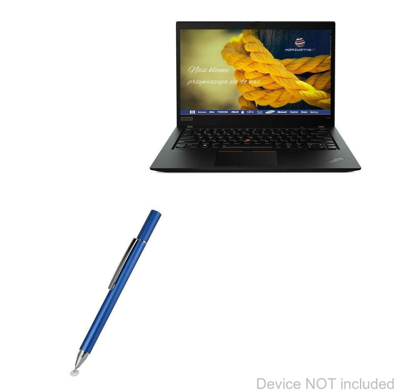 [Australia - AusPower] - Stylus Pen for Lenovo ThinkPad T14s (14in) (Stylus Pen by BoxWave) - FineTouch Capacitive Stylus, Super Precise Stylus Pen for Lenovo ThinkPad T14s (14in) - Lunar Blue 