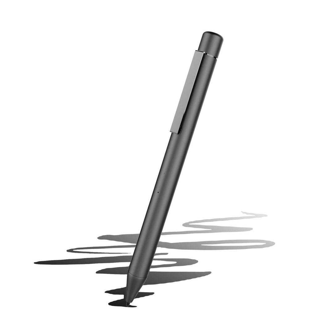 [Australia - AusPower] - VORCSBINE Active Stylus Pen for Microsoft Surface Pro X/7/6/5/4/3/2/1, Surface Go 2/1, Surface Laptop/Studio with 1024 Level Pressure Sensitivity with MPP Certificate-Black Black 