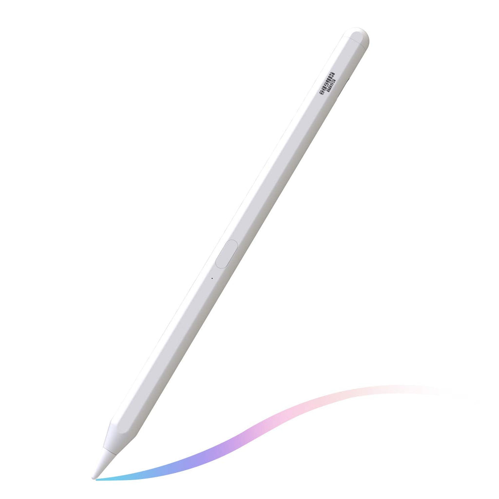 [Australia - AusPower] - Stylus Pen for iPad Air iPad Pro, iPad Pencil for (2018-2021) Apple iPad Pro 11''/12.9", iPad 6th/7th/8th/9th Gen, iPad Mini 5th 6th Gen, iPad Air 3rd/4th Gen, Support Painting/Writing (White) White 