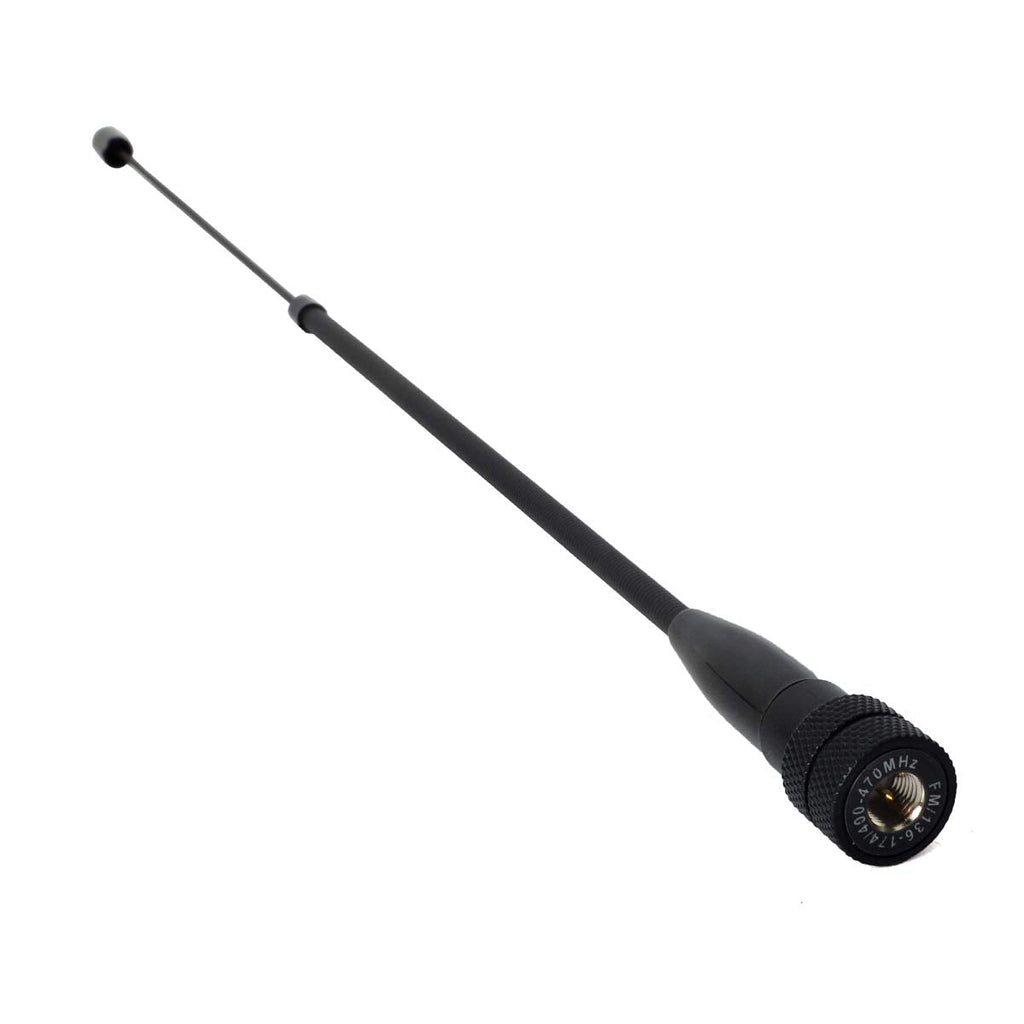 [Australia - AusPower] - UAYESOK Dual Band SMA Male Ham Radio Telescopic Antenna VHF UHF 2M/70CM Extendable Antenna for Yaesu Vertex TYT WouXun Handheld Two Way Radio Walkie Talkie 