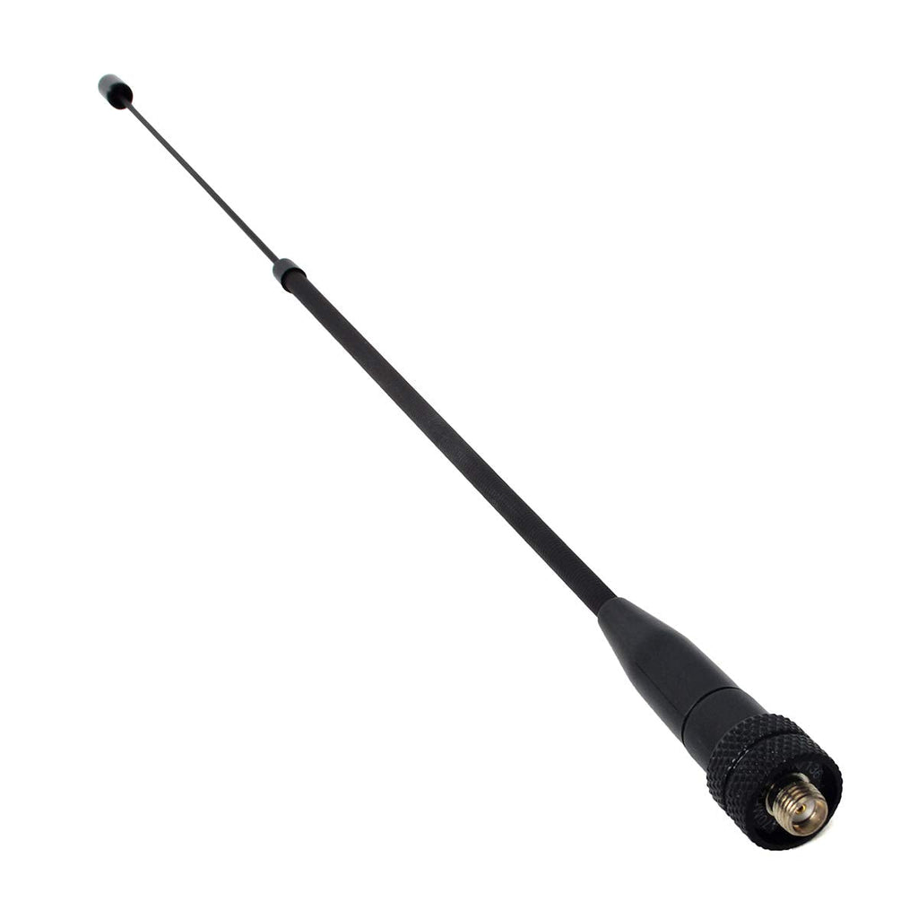 [Australia - AusPower] - UAYESOK Dual Band VHF UHF Walkie Talkie Antenna SMA Female Retractable Telescopic Antenna for Baofeng BF-UV5R BF-888s PUXING WOXUN Kenwood TK-360 TK-370 Handheld Ham Radio 