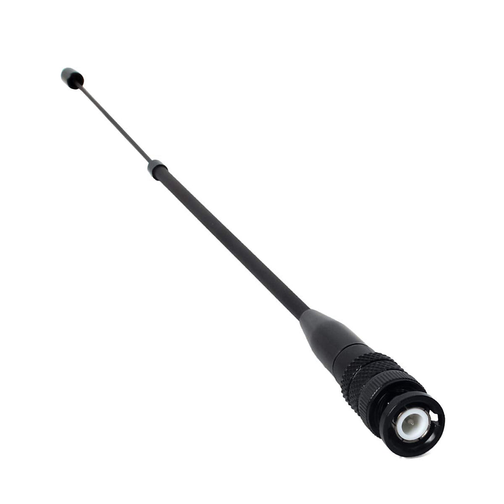 [Australia - AusPower] - UAYESOK Dual Band 144/430MHz Telescopic/Rod BNC Antenna VHF UHF 2M/70CM 2 Way Radio Antenna for Vertex HR146 HX300 HX320 HX400 IC-V8 IC-V80 IC-V82 Kenwood TK300 TK310 TK320 Walkie Talkie 