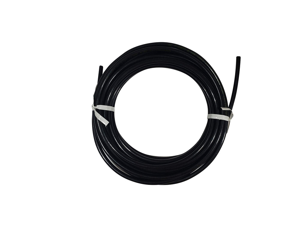 [Australia - AusPower] - Metpure 1/4" NSF Certified 25 Feet Length Tubing for Reverse Osmosis De-ionized Water Filtration Systems, Refrigerators, and Other Appliances (1/4", 25', Black) 25' x 1/4" OD 