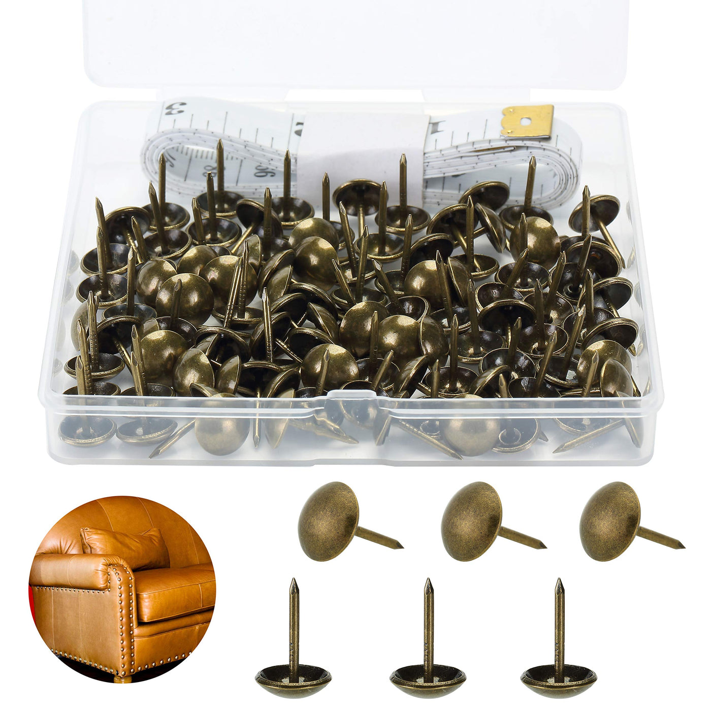 Mr. Pen - Thumb Tacks, Push Pins, 500 Pack, Silver