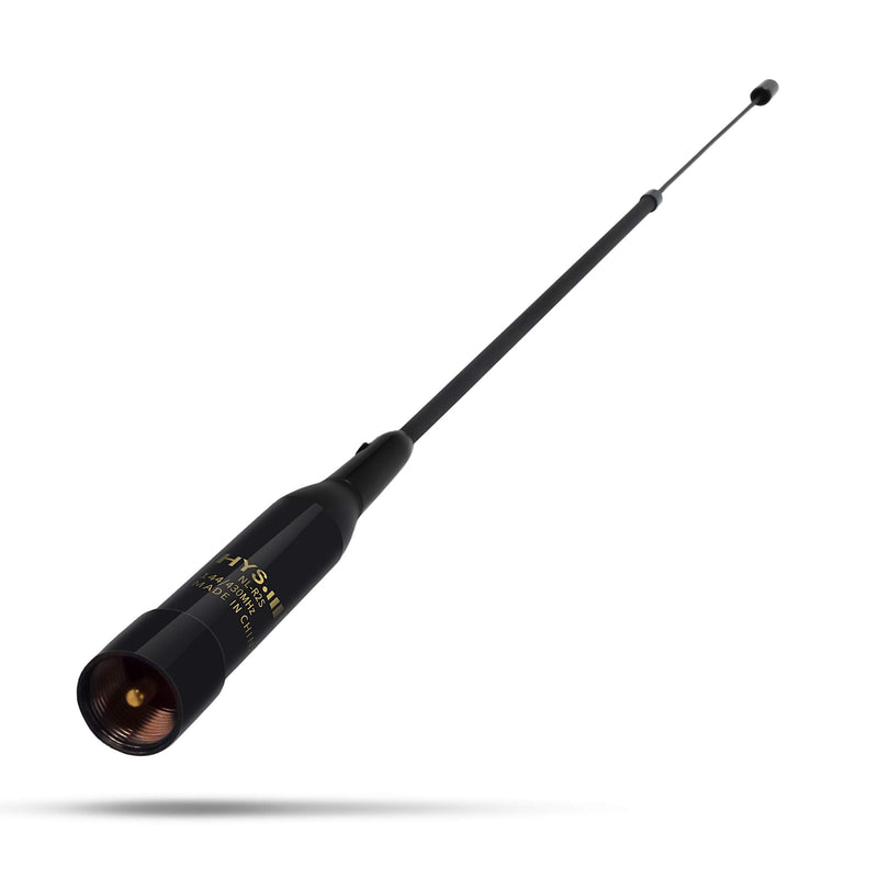 [Australia - AusPower] - HYS Tri-Band VHF UHF 137-174/180-260/400-480MHz 100W 20inch 2.15dBi/5.2dBi PL-259 UHF Male Soft Telescopic Antenna for Yaesu Kenwood Motorola Taxi Bus Vehicle Amateur Ham Mobile Radio Transceiver 