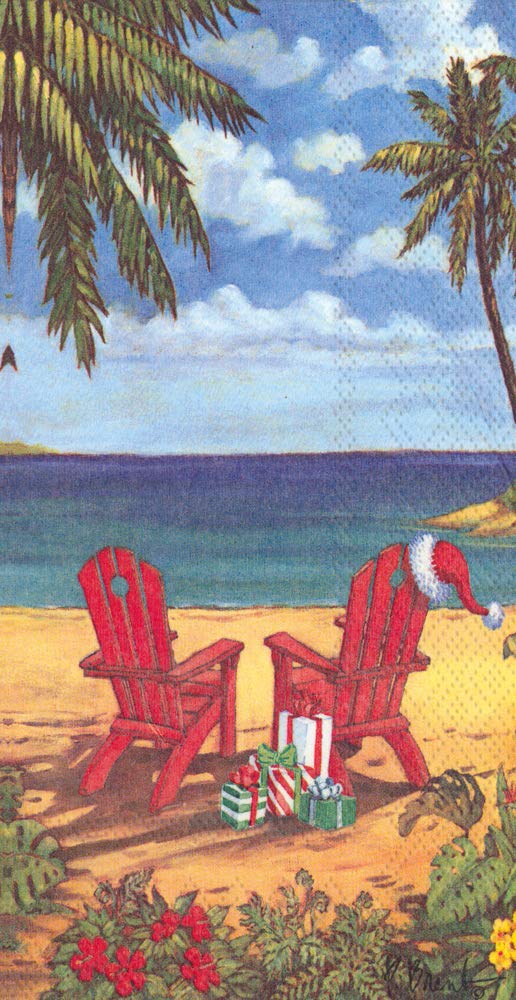 [Australia - AusPower] - Boston International IHR 3-Ply Guest/Dinner Paper Napkins, 8.5 x 4.5-Inches, Discovery Bay 