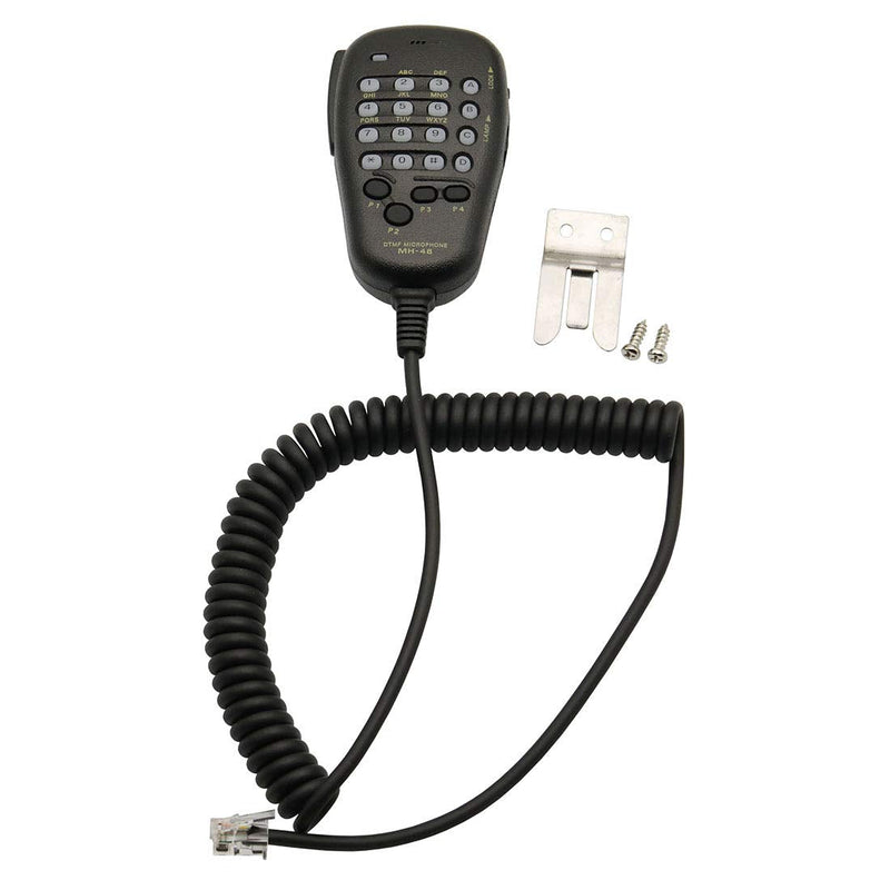 [Australia - AusPower] - GoodQbuy MH-48A6JA DTMF Handheld/Shoulder Mic for Yaesu Mobile Radio FT-90R FT-2600M FT-3000M FT-8000R FT-8100R MH-36 MH-36B6J 6-Pin 